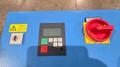 KELLENBERGER SPINDLE TEST CABINET MOTOR CONTROLLER 460V USED