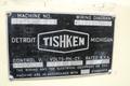 15 TON TISHKEN MODEL ACO-15 CUTOFF PRESS: STOCK #64571