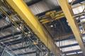 20 TON X 45'10" ZENAR OVERHEAD BRIDGE CRANE WITH POWER ROTATION OF LOWER BLOCK: STOCK #63568