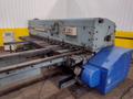 13' x 1/4" AMADA MODEL #M-4065 MECHANICAL POWER SQUARING SHEAR, FRONT GUAGING, CONVEYOR &amp; STACKER: STOCK #19272
