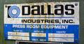 24" Dallas Servo Roll Feed Model DRF-424 on Cabinet