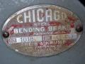 Chicago 120" Bending Brake - 1018