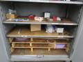 Lyon 2-Door Metal Cabinet w Contents- Auction Item