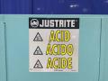 Justrite 2 @ 30 Gal Acid &amp; Corrosive Storage Cabinet - 899062