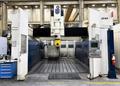 JOBS Linx/S 5-AXIS CNC Gantry Mill, 2003 – 3 Spindle Changer- HSK63, HSK100, 32 ATC, Fidia
