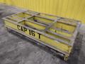 16 TON (32,000 LBS) x 46" x 80" HEAVY DUTY RAIL MOUNTED PORTABLE TRANSFER CART: YOBRO #24227