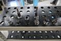 CT40 Taper Tool Rack Cart (Portable) (4) Shelves - 140 Tool Holder Stations with Assorted CT40 Taper Tool Holders- Auction Item