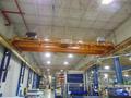 15 TON x 40' ABELL HOWE OVERHEAD BRIDGE CRANE, WITH 15 TON KONE CRANE HOIST: YOBRO #26374