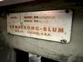 Armstrong Blum model 8/M8/M9/J1 vertical band saw s/n 811128