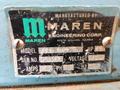 15" X 15" X 15 HP MAREN MODEL #111-297 HYDRAULIC HORIZONTAL AUTOMATIC CONTINUOUS BALER: STOCK #13506
