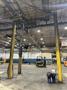 3 TON X 14' WIDE X 130' LONG MPH/BUDGIT OVERHEAD FREE STANDING BRIDGE CRANE
