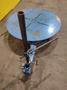 5,500 LBS X 48" AWC (ACCRA-WIRE CONTROLS) MODEL #F-200AF HORIZONTAL PALLET TYPE POWERED DE-COILER REEL: STOCK #19266