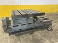 50" X 60" CINCINNATI BICKFORD CROSS SLIDING ROTARTY T-SLOT  MOTORIZED MILL TABLE: STOCK #22529