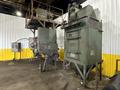 3" BCP MODEL #A4-7620 3-WHEEL COIL BAR PASS -THROUGH BLAST MACHINE, RECLAIM &amp; DUST COLLECTOR: STOCK #20000