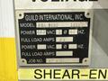 10" GUILD MODEL #PSA-200 SHEAR END COIL STRIP WELDER: STOCK #22607