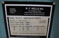 9" X 17" W.F. WELLS MODEL #W-9-1 TWIN POST HORIZONTAL BAND SAW: YOBRO #26410