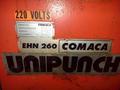 10" X 10" X 1/8" COMACA MODEL EHN-260 UNIPUNCH HYDRAULIC NOTCHER: STOCK 12983