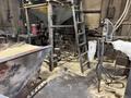 Dependable model 400 shell core machine with gas system and controls, air operated rollover, feed with blow tank