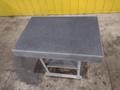 36" X 24" X 5" CHALLENGE GRAY GRANITE SURFACE PLATE ON STAND: STOCK #23417