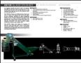 96" CP MFG MODEL #GC-100 "GLASSHOPPER" PORTABLE INCLINED CONVEYOR &amp; GLASS CRUSHER: YOBRO #24416