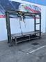 12' SHOP MADE CRANE SYSTEM WITH (2) 1 TON CM ELECTRIC HOIST: STOCK #77843