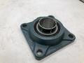 (4) 2-3/16" DODGE 4 BOLT FLANGE BALL BEARING WITH COLLAR LOCKING: STOCK 18532