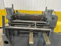 36”  YODER MODEL #M3 POWERED SLITTING HEAD w/ POWERED FEED &amp; HOLD DOWN ROLLS : STOCK #22953