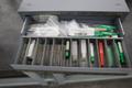 Huot Drill Index, Wire Gauge Drills, 5 Drawer- Auction Item
