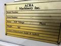 3 HP ACRA MODEL #AM-2V VERTICAL RAM TYPE KNEE MILL: STOCK #18827