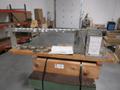 Balance Beam Testing Device, **Shop Made**, On Rolling Wood Cart with Weights and Conversion Charts- Auction Item