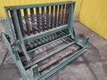 60" x 48" ROACH PNEUMATIC LIFT &amp; TILT UPENDER / TABLE WITH ROLLER CONVEYOR : YOBRO #24710