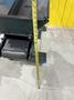 8" WIDE X 6' HIGH NEW LONDON ENG MODEL #500 MOTORIZED BELT INCLINED PARTS CONVEYOR: STOCK #20069