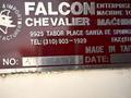6" X 18" CHEVALIER FSG618M SURFACE GRINDER. STOCK # 0116726.