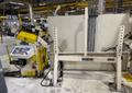 150-ton Minster "Piece-Maker" Back Geared Straight Side Press Model P2-150-60 For Sale, Year 1996 -  Includes Coil Feed Line