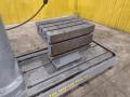 4' X 9" CARLTON 1A RADIAL ARM DRILL. STOCK # 0992325