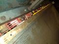 8' X 11 GAUGE AMADA MODEL #S-2532 HYDRAULIC POWER SHEAR WITH BACK GAUGE: STOCK #23421
