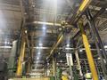 3 TON X 14' WIDE X 130' LONG MPH/BUDGIT OVERHEAD FREE STANDING BRIDGE CRANE
