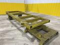 10,000 LBS X  42" X 120" HEAVY DUTY MOBILE TRANSFER CART WITH FORK POCKETS: STOCK #20244