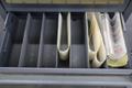Huot Drill Index, Lettered Drills, 3 Drawer- Auction Item