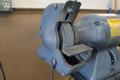 Baldor 7307 6" Double End Pedestal Grinder, 1/2 HP, Work Rests, Eye Shields, Single Phase- Auction Item