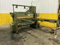 4' X 10 GAUGE WYSONG MODEL #1048 MECHANICAL POWER SQUARING SHEAR W/ BACK GAUGE : YOBRO #26001