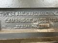 36" BLANCHARD #18 ROTARY SURFACE GRINDER. STOCK # 0559425.