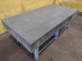 8' X 4' X 10" CHALLENGE PRECISION LAYOUT INSPECTION GRANITE TABLE: STOCK #23788