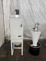 CYCLONE SAND BLAST CABINET W/ DUST COLLECTOR. STOCK # 0236325.
