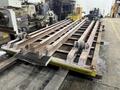 10' X 20' HEAVY DUTY STEEL TRANSFER PULL CART / RAIL CAR: YOBRO #24623
