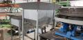 36" x 36" x 49" deep overhead hopper
