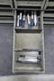 Multi-Drawer Cabinet (16) with Contents: Carbide End Mills, HSS Drills and More- Auction Item