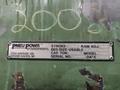 20 TON PNEUPOWR AIRAM MODEL #4P20 PNEUMATIC PRESS 3” STROKE: YOBRO #24858