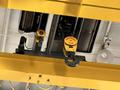 60 TON (10T AUX) x 36' KONE 8-WHEEL DOUBLE GIRDER OVERHEAD BRIDGE CRANE: STOCK #18376