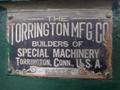 12" WIDE TORRINGTON 4" ARBOR PULL-THROUGH SLITTING LINE: STOCK #16504